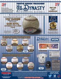 2023 Tristar Hidden Treasures New York Dynasty Signed Mystery Baseball