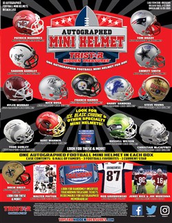 2022 Tristar Hidden Treasures Autographed Mini Helmet Factory Sealed Box –  ASA College: Florida